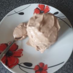 A picture of Chocolate Ice-cream.