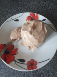 A picture of Chocolate Ice-cream.