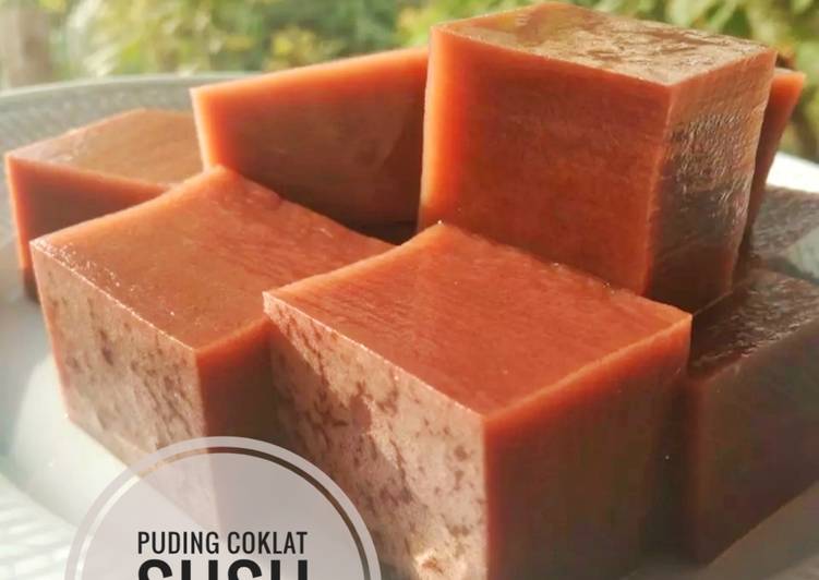 Resep Puding Coklat Susu, Menggugah Selera