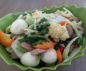 Resep Terbaik Cap cay Mantul Banget