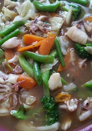 Foto resep Capcay seafood