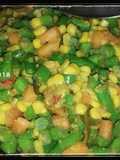 Buncis bumbu kuning