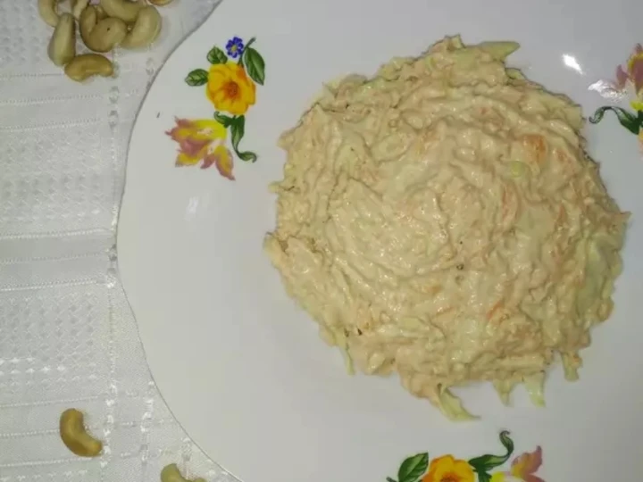 Receta Coleslaw vegana ¡poderosa y saludable! 😉💪 :)  que Delicioso