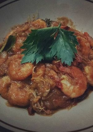 Foto resep Udang Saos Padang
