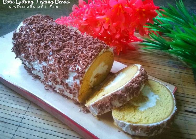 Bumbu Bolu Gulung Tepung Beras | Langkah Membuat Bolu Gulung Tepung Beras Yang Sempurna