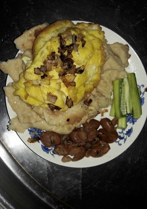 صورة لوصفة باقلاء بالدهن