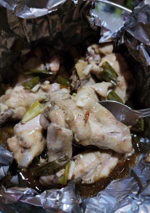Foto resep Ayam kukus (tim ayam praktis)