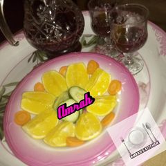 A picture of Fruit and vegies salad.
