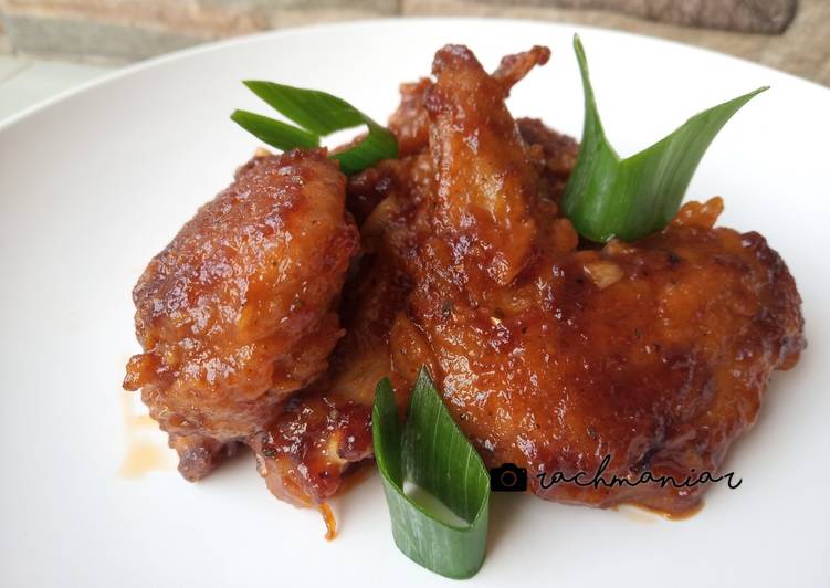 Spicy chicken wings
