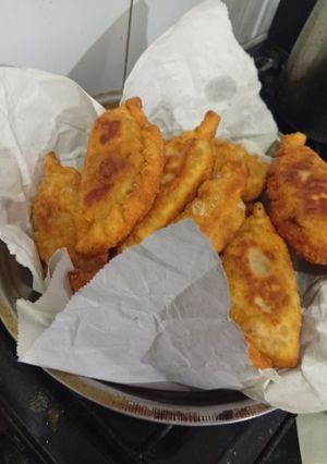 Una foto de Empanadas de pollo de mi papá