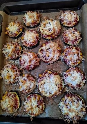 Cukkini pizza recept fotója