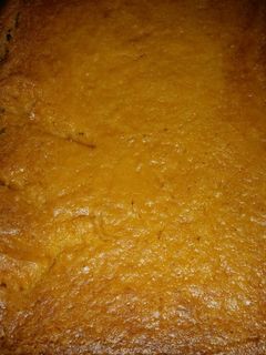 Una foto de Delicioso y esponjoso bizcocho de papaya
