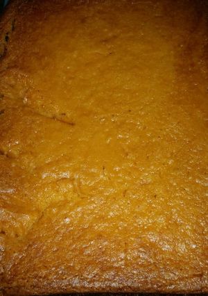 Una foto de Delicioso y esponjoso bizcocho de papaya