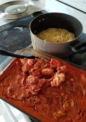 A picture of Egg Bake Sphaghetthi.