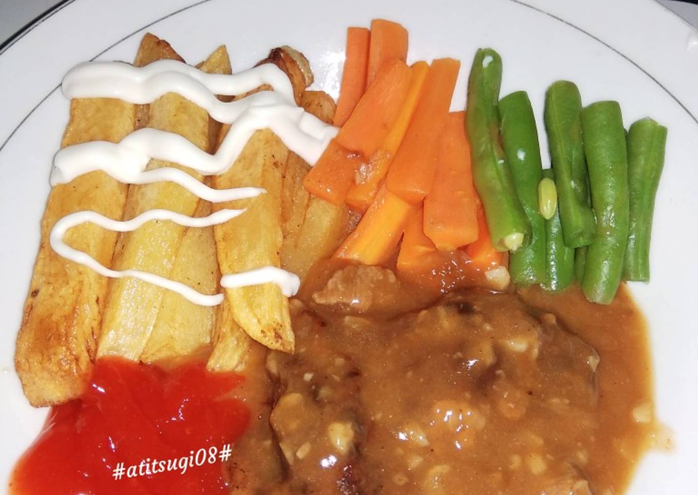 Steak daging sapi