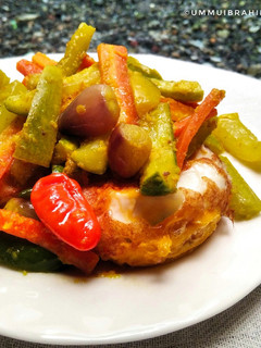 Foto resep Telur Ceplok Siram Acar Kuning