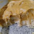 Postre helado de banana split