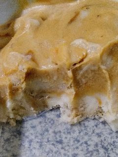 Una foto de Postre helado de banana split