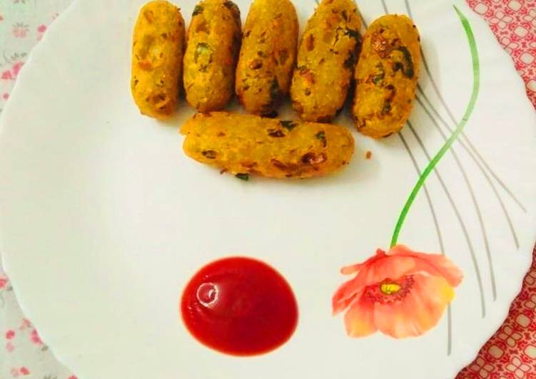 Steps to Prepare Speedy Potato cutlet