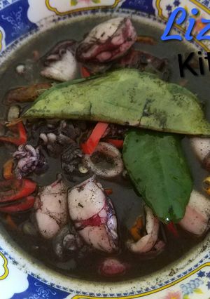 Foto resep Cumi-cumi kuah hitam
