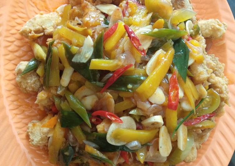Bumbu meracik Gurame Saus Mangga, Enak