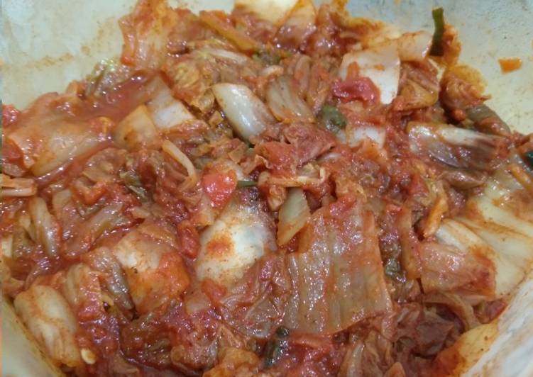 Kimchi homemade