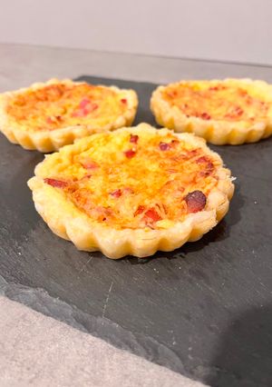 A picture of Quick and Easy Quiche Lorraine.