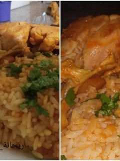 صورة لوصفة أرز بالدجاج في الفرن