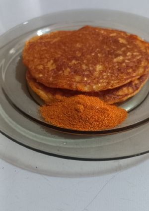 Pan fried qosai ainihin hoton girkin