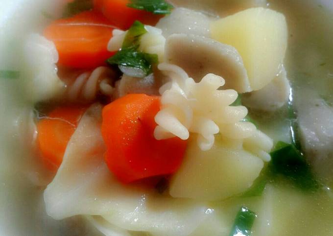 Resep SUP SEHAT UNTUK ANAK (Macaroni sayur dan baso) oleh ...