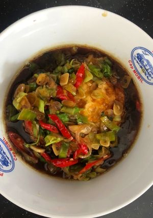 Foto resep Telor Ceplok Saos Tiram