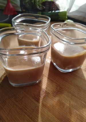Une photo de Crème dessert carambar