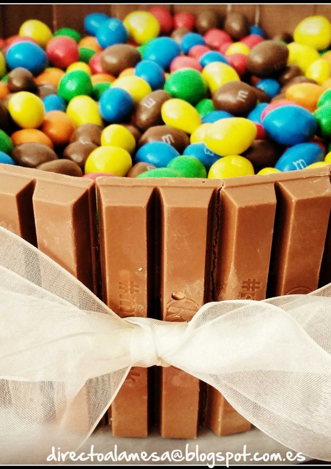 Una foto de Tarta Kit Kat