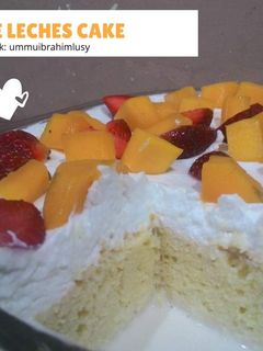 Foto resep Three Milk Bath Cake