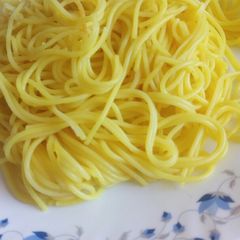 A picture of Turmeric Spaghetti.
