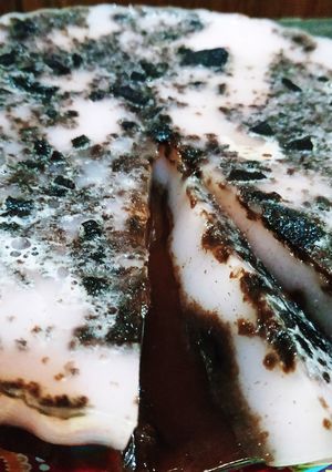 Foto resep Puding coklat oreo strawberry