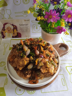 Foto resep Sayap Ayam Oseng Bawang