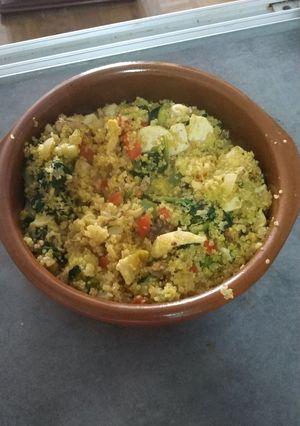 Foto principal de Quinoa con pollo y verdura