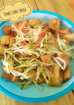 Foto resep Tumis tahu tauge