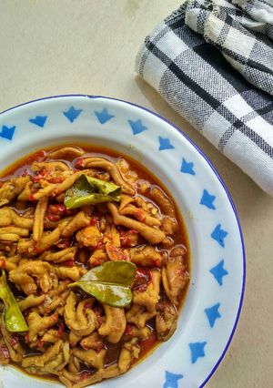 Foto resep Usus Ayam Kecap Pedas
