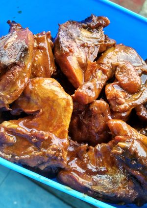 Foto resep Ungkepan ayam bakar kecap