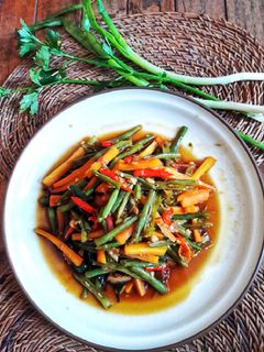 Foto resep Asem asem Buncis Wortel