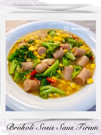 Cara Gampang Membikin Resep Brokoli Sosis Saus Tiram yang Lezat Anti Ribet, Lezat Sekali