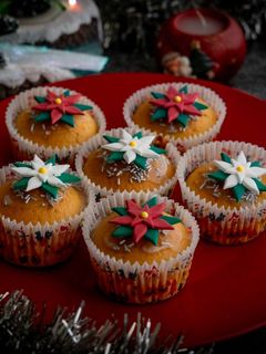 Foto di Muffin vaniglia e arancia