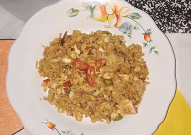 Cara Gampang Membuat Mie goreng oseng-oseng, Lezat Sekali