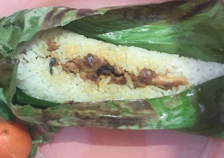 Nasi Bakar Simple