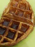 Waffles de avena y banana
