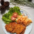 Chicken Katsu Chrispy + Salad Segar ala HokB*n
