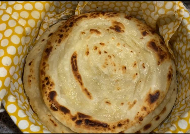 Recipe of Homemade Crispy Bal wala/ Lacha Paratha