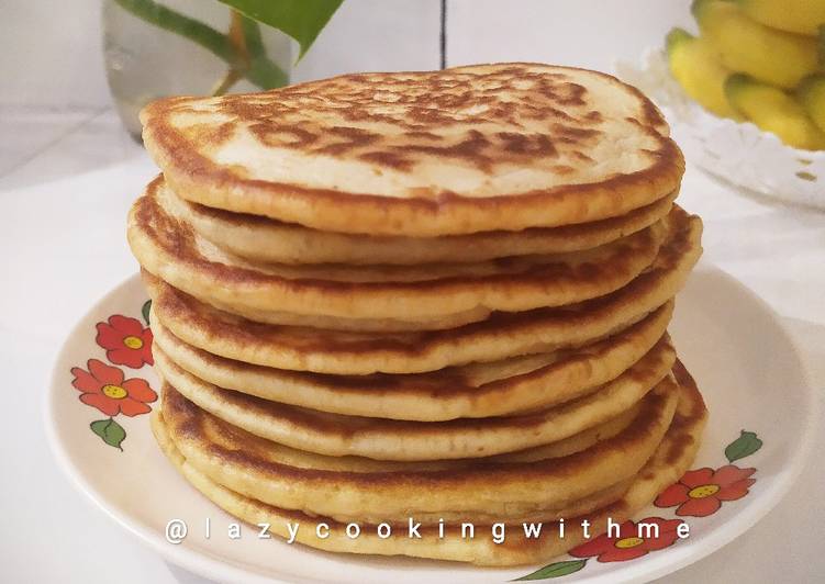 Langkah Mudah untuk Menyiapkan Pancake (sourdough discard) yang Lezat